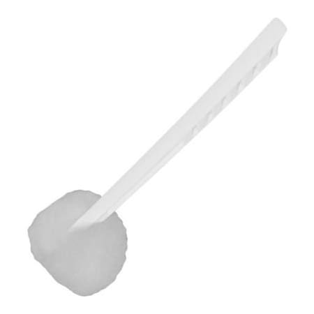 Sp Richards Genuine Joe Toilet Bowl Mop, 12" Long Handle, White, 100/Case - GJO85122 GJO85122